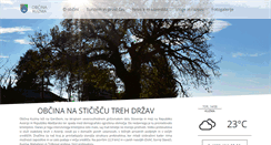 Desktop Screenshot of obcina-kuzma.si