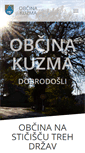 Mobile Screenshot of obcina-kuzma.si